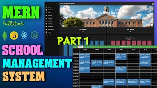 MERN FullStack Multiple School Management App  Role Based School Dashboard Project  Part 1 [upl. by Pylle]