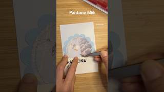 Pantone 656 pantonechallenge journaling collage journal paperasmr art journaltherapy [upl. by Pontius]