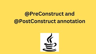 PreConstruct and PostConstruct annotation Spring Boot Example [upl. by Aneladdam]