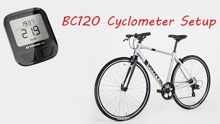 Cyclometer BC120  Features Installation amp Setup [upl. by Morry679]