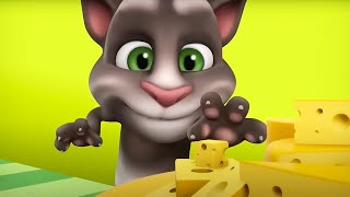 CHEESE  Talking Tom Shorts  Cartoons for Kids  WildBrain Zoo [upl. by Nwahsor]