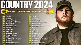 Top Country Songs of 2024  Luke Combs Chris Stapleton Luke Bryan Jason Aldean Morgan Wallen [upl. by Carmel]