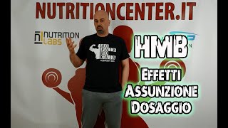 Integratori di HMB  Idrossimetilbutirrato  Come Quando e Perché Assumerlo  NutritionCenterit [upl. by Anaher957]