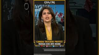 Gravitas Trudeau flees as protesting truckers besiege Ottawa [upl. by Adnaram]