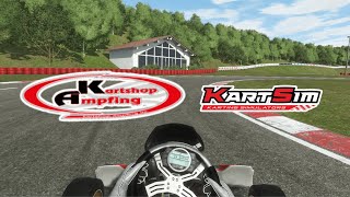 Ampfing  Junior X30  KartSim Pro EU Simulation Software [upl. by Nylyram]