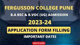 Fergusson college UG Registration Process 2023 Problem [upl. by Terry326]