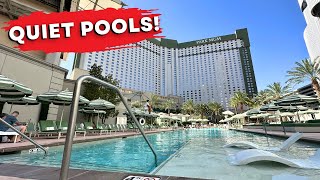 NEW WalkThrough Park MGM Las Vegas Pool Tour 4K [upl. by Monah]