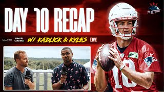 Patriots Offense STRUGGLES on Day 10  Patriots Daily LIVE From Training Camp [upl. by Jahncke]