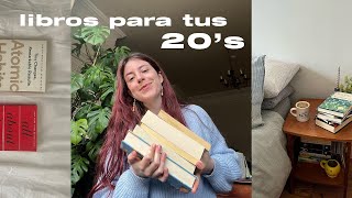 10 libros que necesitas leer en tus 20s 🦋 [upl. by Berlinda12]