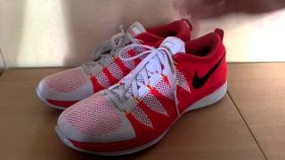 NIKE LUNARLON FLYNIT 2  PLATINUM – BLACK  CRIMSON  Unboxing Onfeet Video First Thoughts [upl. by Neelloc]