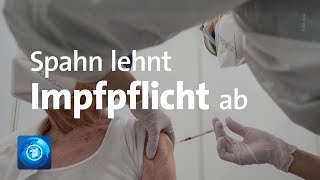 Gesundheitsminister Spahn lehnt Impfpflicht ab [upl. by Yle]