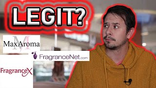 ARE FRAGRANCE DISCOUNTERS LEGIT  DO FRAGRANCENET FRAGRANCEX AND MAXAROMA SELL REAL FRAGRANCE [upl. by Nipsirc865]