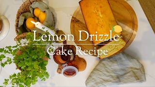 Lemon Drizzle Cake Recipe [upl. by Burack967]