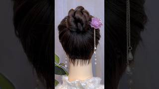 hair tutorial part 11 hairstyle hair shorts [upl. by Dante]