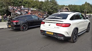 MercedesAMG GLC63 S Coupe vs MercedesAMG GLE 63 S 🔥 [upl. by Allyson133]