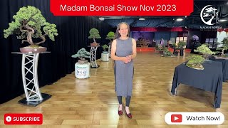 Day 1 of Madam Bonsai Show November 2023 [upl. by Ruvolo11]