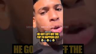 NLE Choppa goes off on Complex over Top 20 Rappers List 😭🤷🏽‍♂️💯 nlechoppa hiphop rap [upl. by Iknarf]