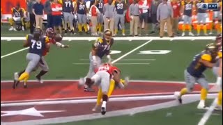 Mike Bercovici Takes Huge Hit From Shaan Washington  AAF Highlights [upl. by Calle790]