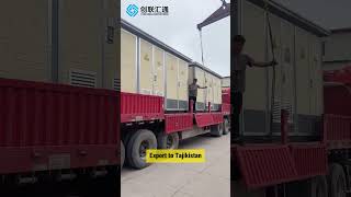 Prefabricated Padmouint Transformer Substation  Export to Tajikistan [upl. by Shriver]