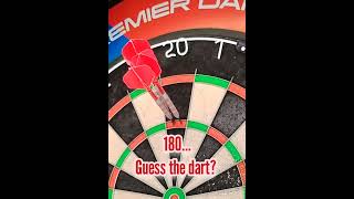 180 Guess The Dart pdc darts dartschampionship guessthedarts dart pdcdarts dartsreviews [upl. by Annairb636]