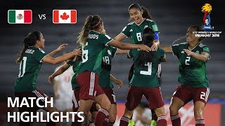 Mexico v Canada  FIFA U17 Women’s World Cup 2018™  SemiFinal [upl. by Kiernan]