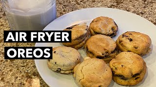 AIR FRYER OREO COOKIES WITH PANCAKE MIX  NINJA AIR FRYER [upl. by Aiel261]