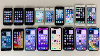 Reviewing Every iPhone [upl. by Akcemat]