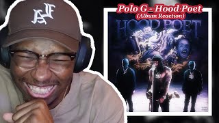 Prodijet reacts to Polo G Hood Poet Album [upl. by Attelrak396]