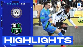 UdineseSassuolo 22  Udogie scores after 25 seconds Goals amp Highlights  Serie A 202223 [upl. by Notsle]