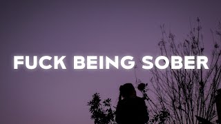 Annika Wells  Fuck Being Sober Lyrics [upl. by Ynnep228]