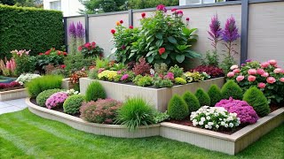 Spruce Up Your Yard with These Easy and Affordable Raised Flower Bed Designs [upl. by Four]