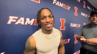 Minnesota week Illini DB Xavier Scott [upl. by Pat]