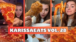 Only Eating Video Game Food for a Full Day  KarissaEats Compilation Vol 28 [upl. by Eiramalegna]