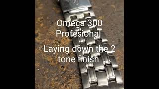 OMEGA SEAMASTER 300 Professional Bracelet Restoration [upl. by Franciscka241]