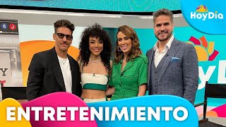 Erik Elías y Elyfer Torres hablan del reestreno de Betty en NY  Hoy Día  Telemundo [upl. by Annaitat]