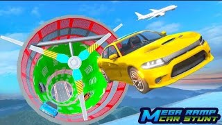 mega ramp car stunt game  best car racing games for android gameplay car [upl. by Yntrok510]