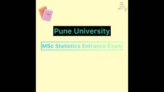 MSc statistics entrance exam Pune university solutions 15 [upl. by Aibos249]