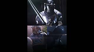 din djarin vs boba fett and jango fett [upl. by Fachan]