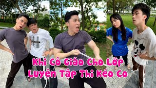 Hoàng Hôn  Khi Cô Giáo Cho Lớp Luyện Tập Thi Kéo Co  Tổng Hợp Clip TikTok Triệu View Siêu Hài P26 [upl. by Enidlarej]