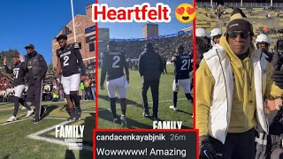 Deion Sanders Shares Heartwarming Moment With His Sons Shilo And Shedeur On Colorado Senior Day 😍 [upl. by Acinej944]