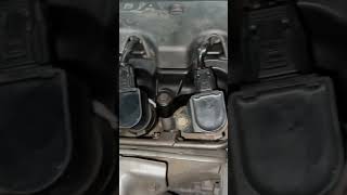 Engine overheat up dipstick damage of Honda Civic shorts honda automobile hondacars mechancial [upl. by Araz558]