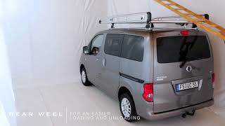 Nissan NV200 roof rack AluRack [upl. by Dupaix]