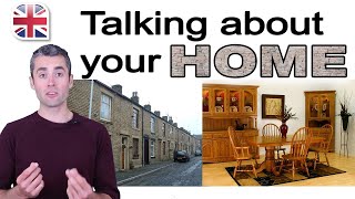 Talking About Your Home  How to Describe Your Home in English  Spoken English Lesson [upl. by Ameh]