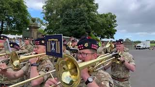 Royal Regiment of Scotland march out  Black Bear [upl. by Jeavons]