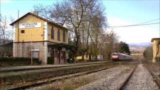 ADtranzBOMBARDIER quotDE 2000quot OSE class 220 in Greece edited video [upl. by Iives598]