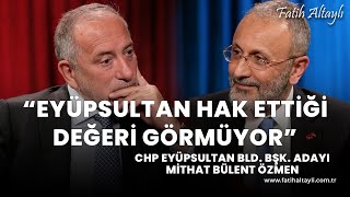 quotEyüpsultan belediye bütçesi kötü yönetiliyorquot  CHP Eyüpsultan Bld Bşk Adayı Mithat Bülent Özmen [upl. by Ykciv]