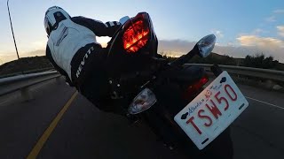 2024 Triumph Street Triple 765 RS  High Speed Cornering  Insta 360 Camera [upl. by Amalburga348]