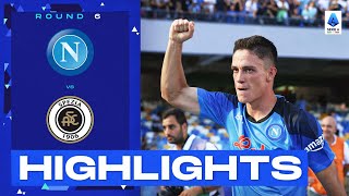 NapoliSpezia 10  Raspadori gets off the mark with Napoli Goal amp Highlights  Serie A 202223 [upl. by Orban]