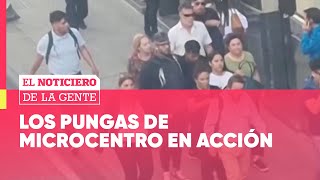 PUNGAS en la CITY los DELINCUENTES que ACECHAN a los PEATONES en MICROCENTRO ElNotidelaGente [upl. by Fredella]