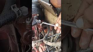 Brake air bleeding 4hf1 4HG1 disel engine shot video viral brakebooster [upl. by Ardnaik]